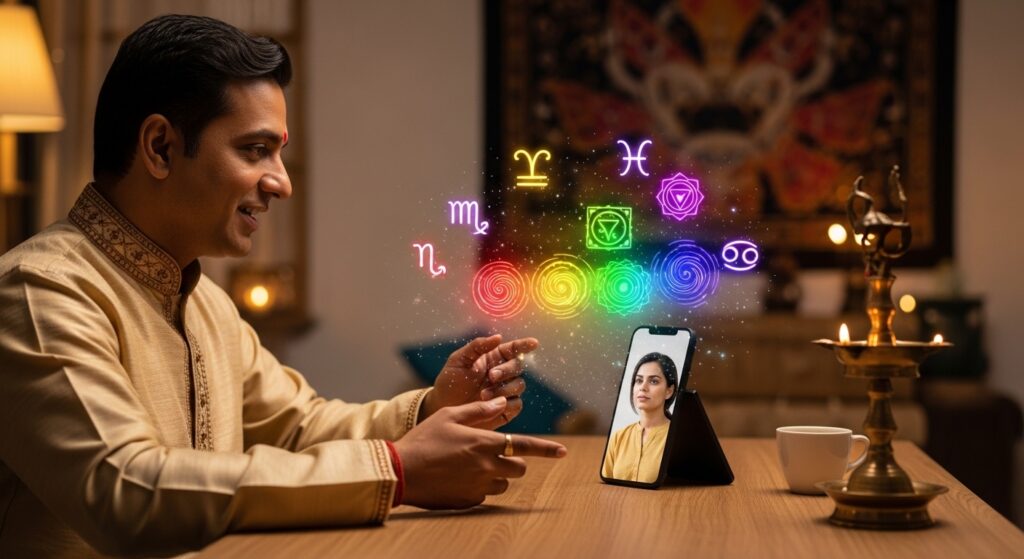 Online Chakra Healing Astrologer